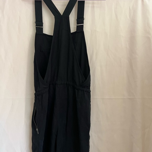 Wilfred Black Denim Overalls Modern Workwear Style size xs - Picture 4 of 5